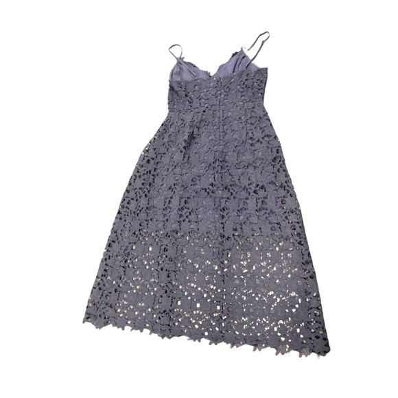 ASTR purple eggplant lace midi dress ZL - Picture 6 of 14